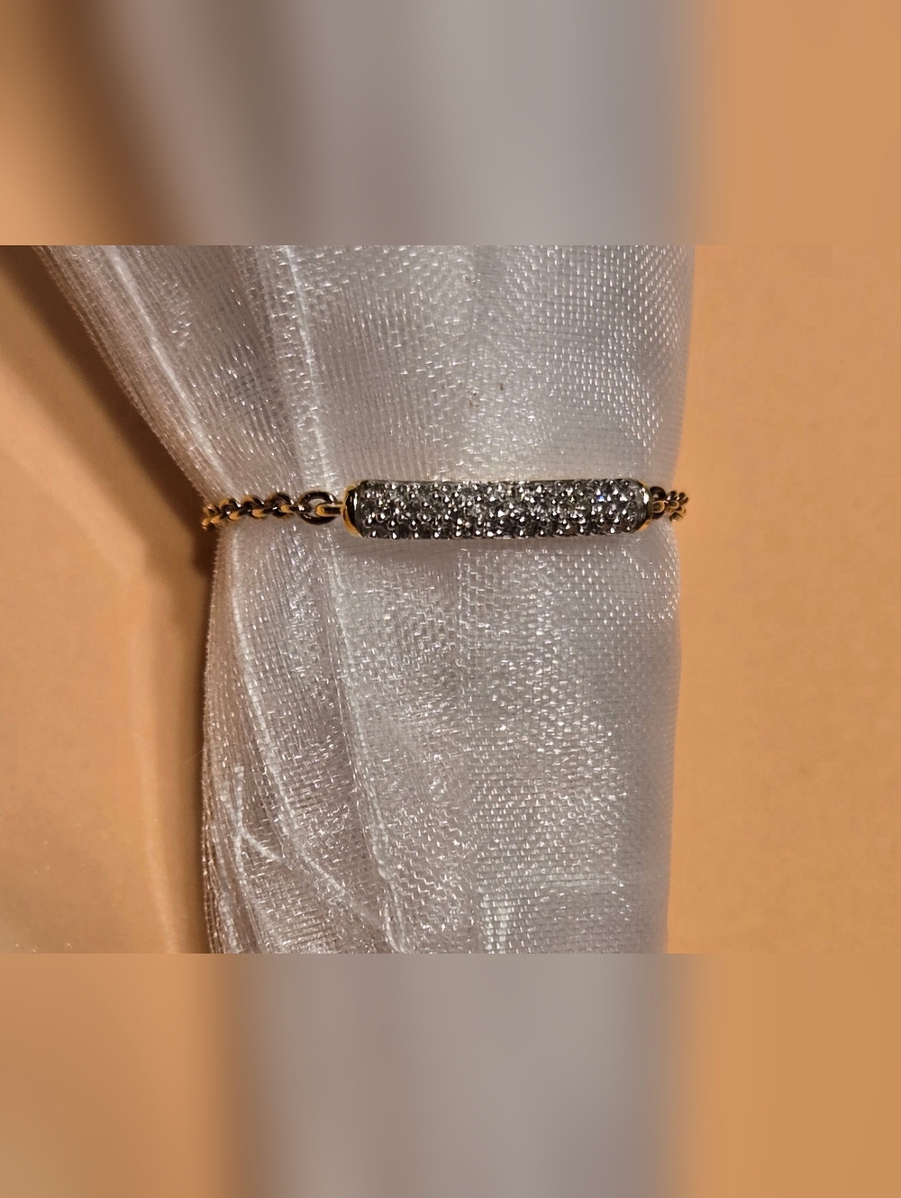 Monica Vinader Fiji Bar Adjustable Diamond Friendship Ring - Picture 6 of 12